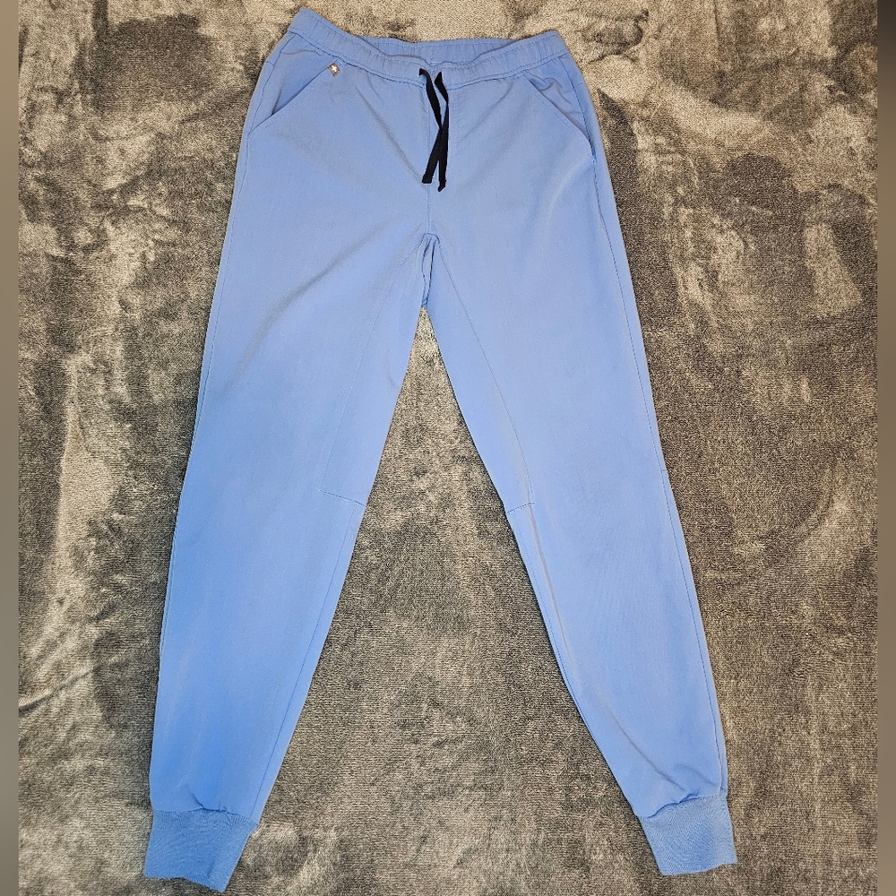FIGS Tansen Jogger Scrub Pants in Ceil Blue Mens Small - Pre-owned